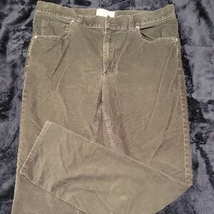 Everlane Corduroy Pants in Olive, Slim Fit 34×30